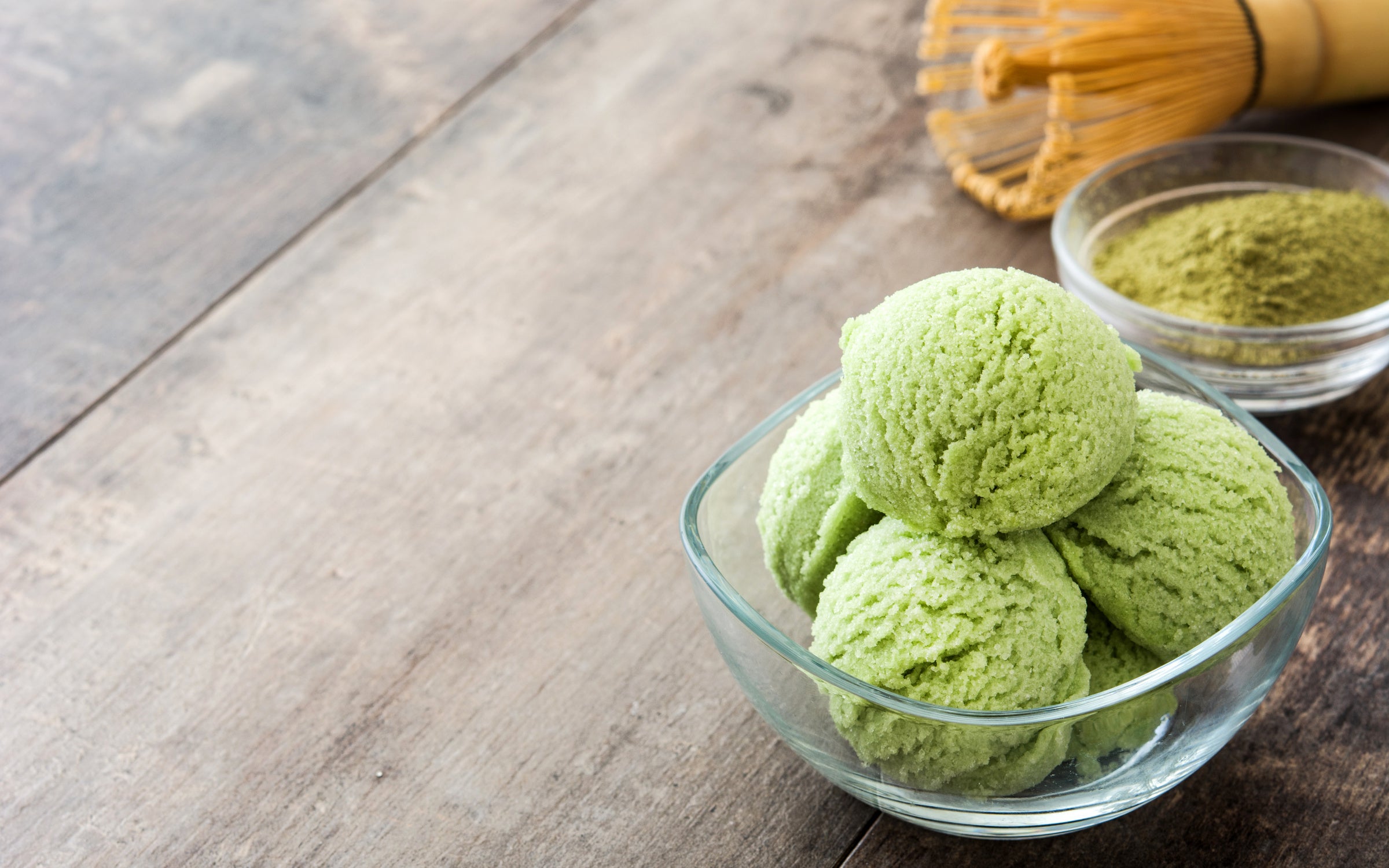Fall Feast No-Churn Matcha Ice Cream | Food Period - Kitchen Rituals